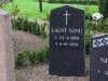 Laust Sands grav på Vust Kirkegaard