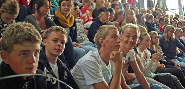 Indvielse af nybyggeri på Fjerritslev Gymnasium 17. august 2011. Foto: Anders Krogh