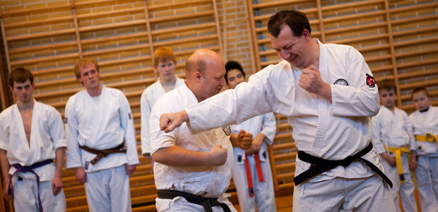 Fjerritslev Selvforsvars- og Ju Jitsu Klub. Foto: Mattias Bodilsen