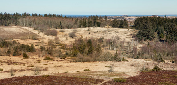 Udsigt fra Nordbjerg – Han Herreds højeste punkt. Foto: Mattias Bodilsen Udsigt fra Nordbjerg – Han Herreds højeste punkt. Foto: Mattias Bodilsen