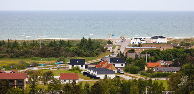 Udsigt over Slettestrand. Foto: Mattias Bodilsen Udsigt over Slettestrand. Foto: Mattias Bodilsen
