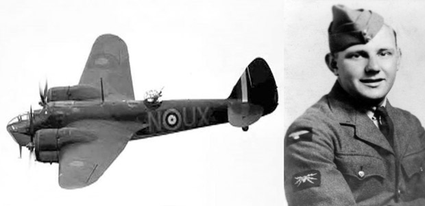 Blenheim bombefly og A.S. Beeby.