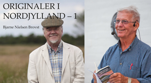 Bjarne Nielsen Brovst og Frank Nielsen fortæller hos Balles Boghandel i Løgstør fredag 12. december.